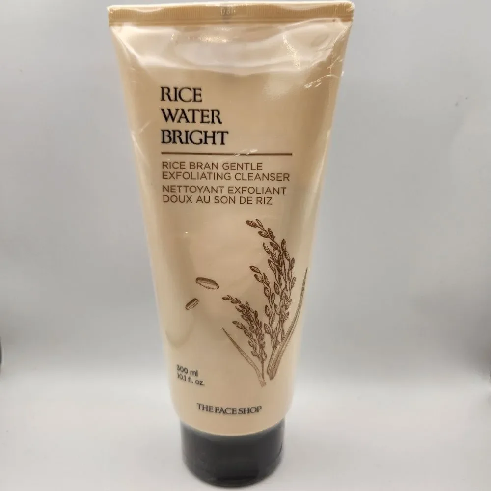 The Face Shop Rice Water Bright Rice Bran Exfoliating Cleanser 10.1 fl.oz